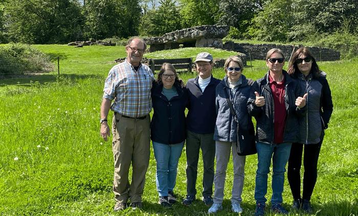 The O'Connell family touring Cardiff and Surrounding Area.